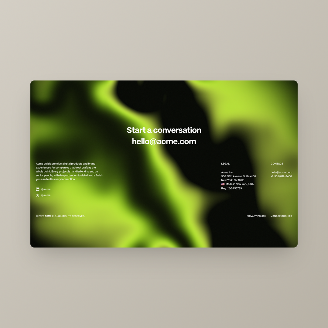 Footer Studio 01